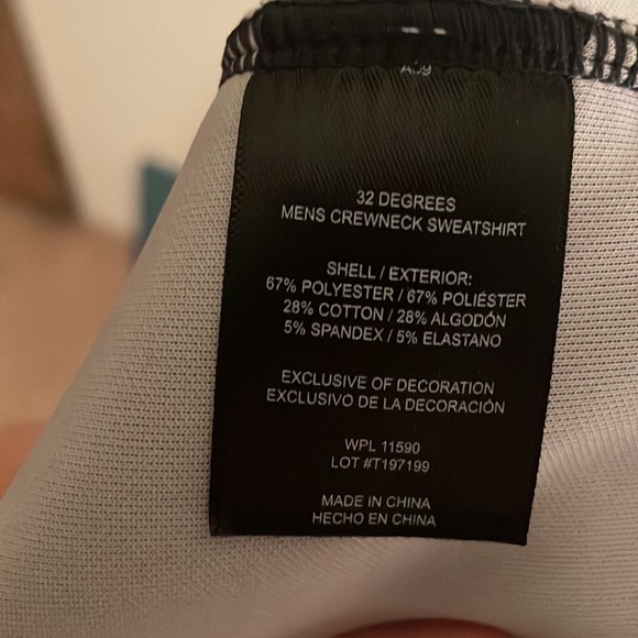 32 degrees Heat size XL crewneck sweatshirt - Picture 4 of 4